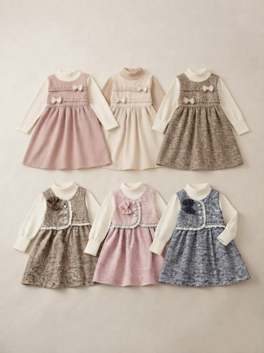 DRESS LACY SWIRL