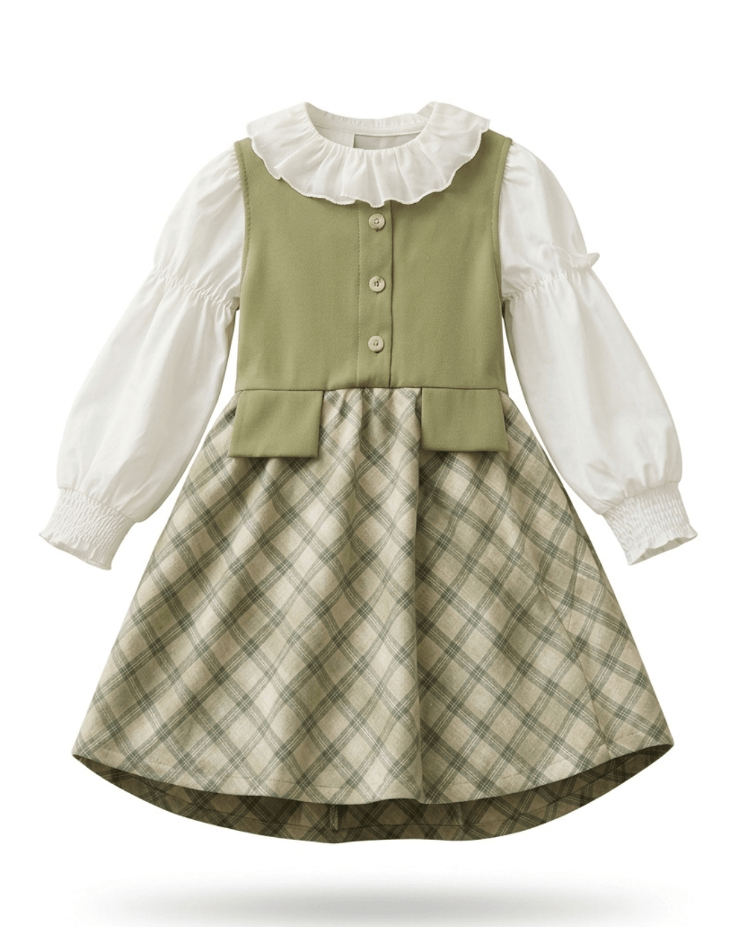 DRESS LACY SWIRL