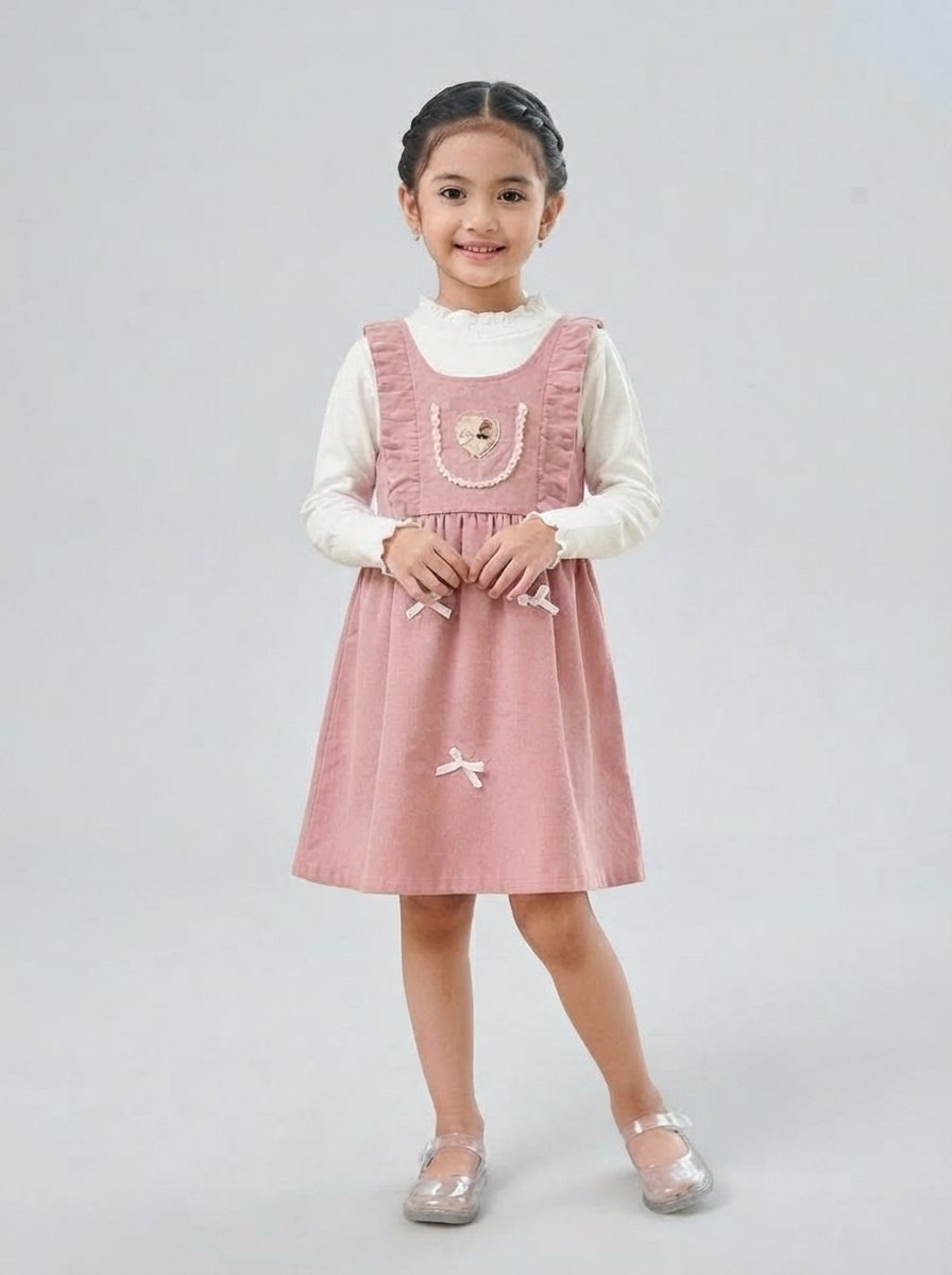 DRESS MABEL RUFFLE