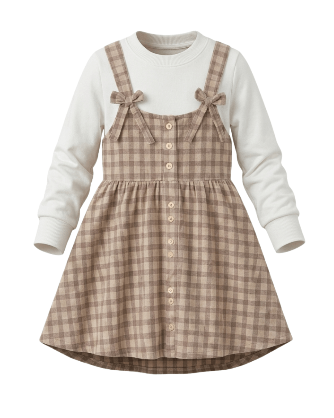 DRESS MABEL RUFFLE