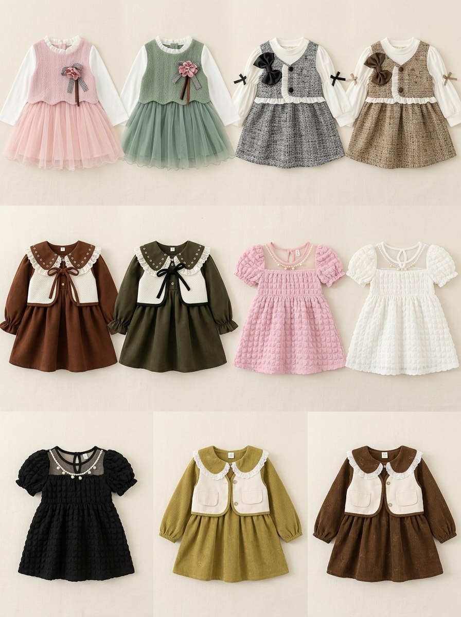 DRESS SHINY FLUTTER