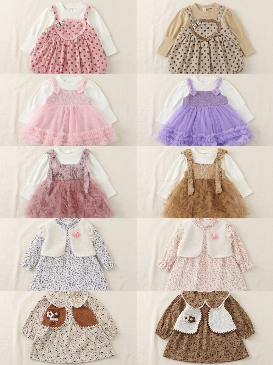 DRESS SHINY FLUTTER
