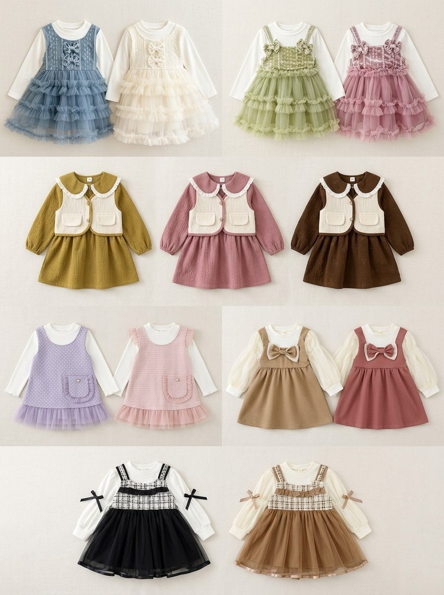 DRESS SHINY FLUTTER