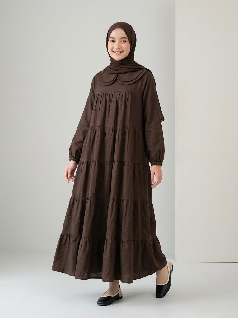 DRESS TOFFEE BLOOM