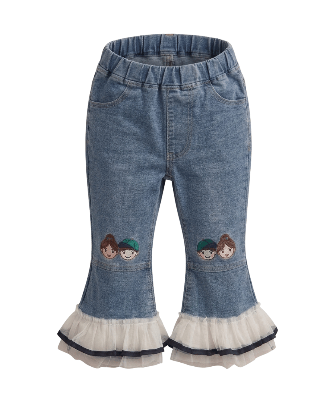 GIRLS PANTS BLUE REVIVAL JEANS - Foto 1