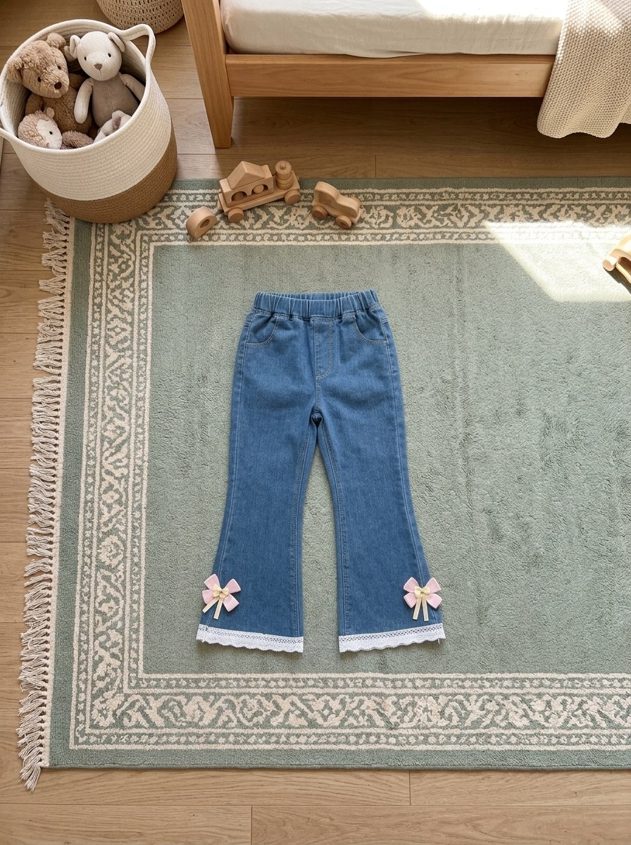 GIRLS PANTS TILLY ROSE DENIM - Foto 2