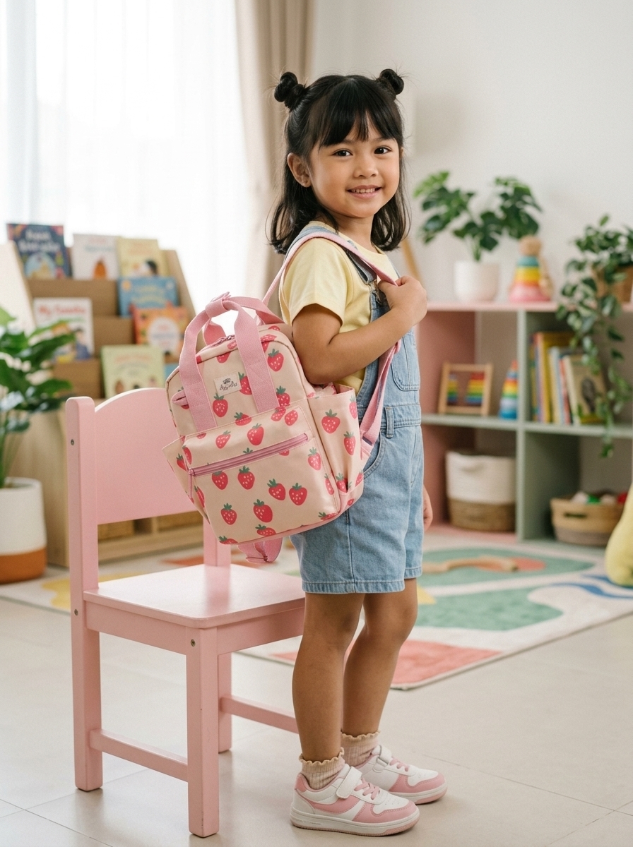LOVIE STRAWBIE KIDS BACKPACK