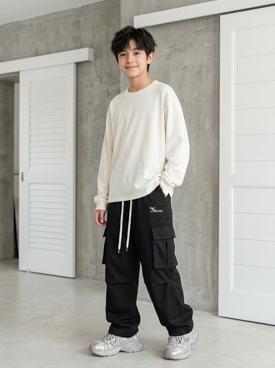 PANTS BOYS FUNKY WOOD