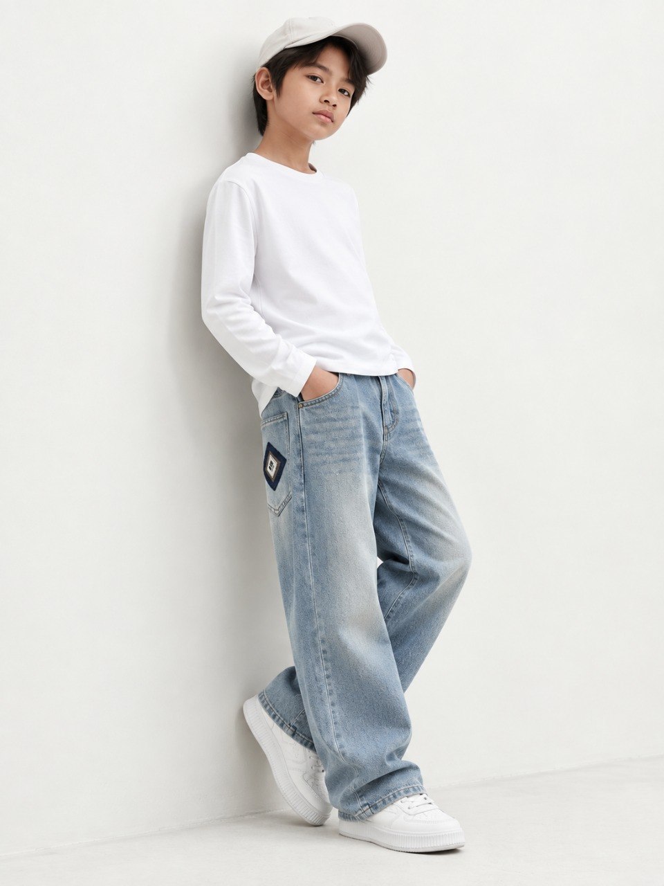 Pants Boys Street Blue Motion