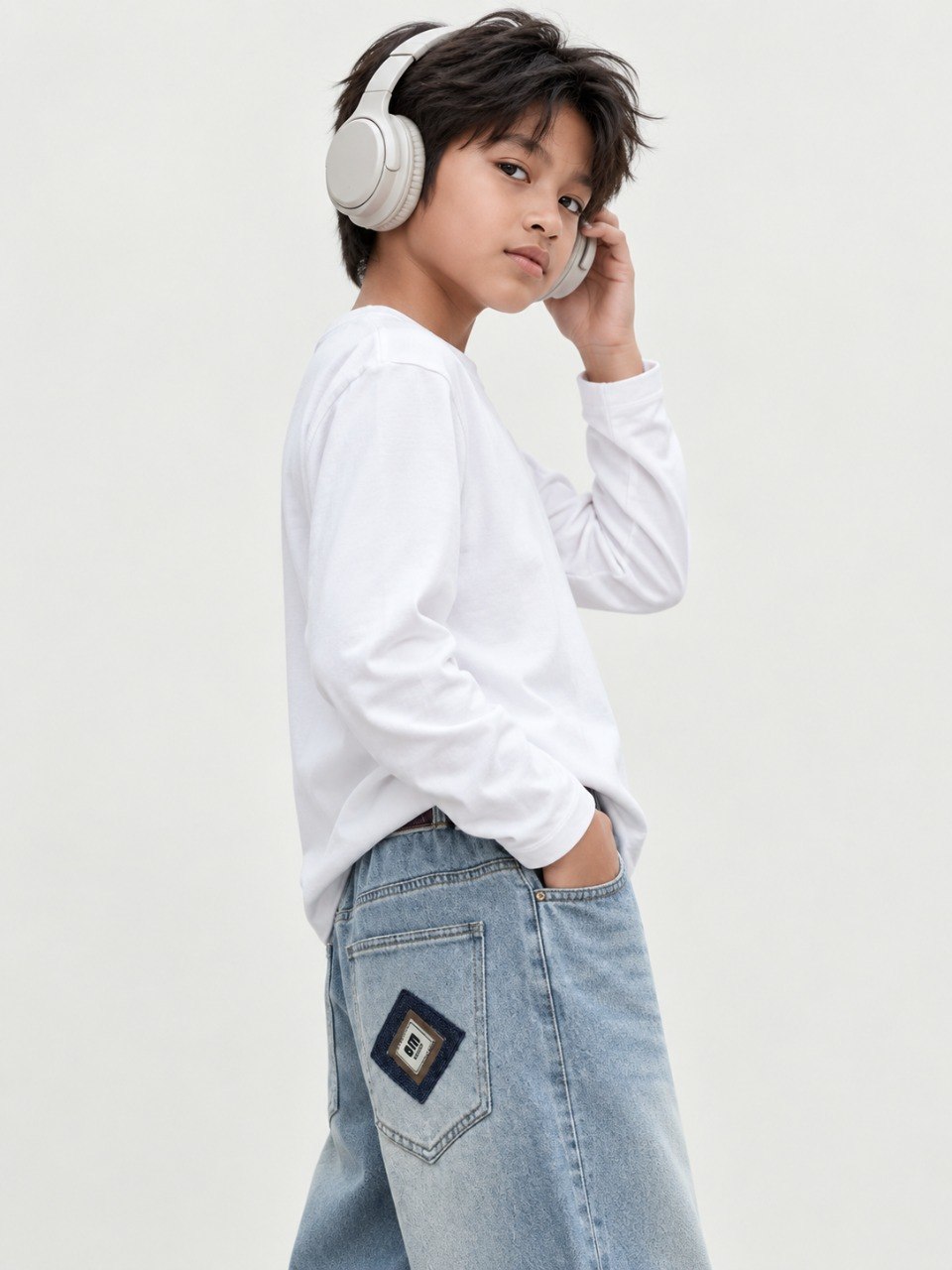 Pants Boys Street Blue Motion