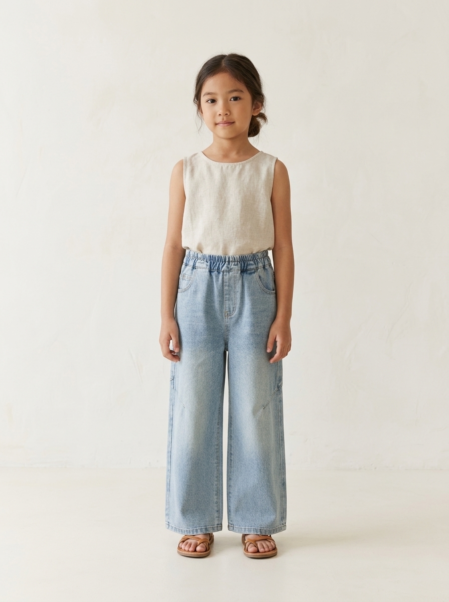 Pants Girl Bubbly Blue Balloons