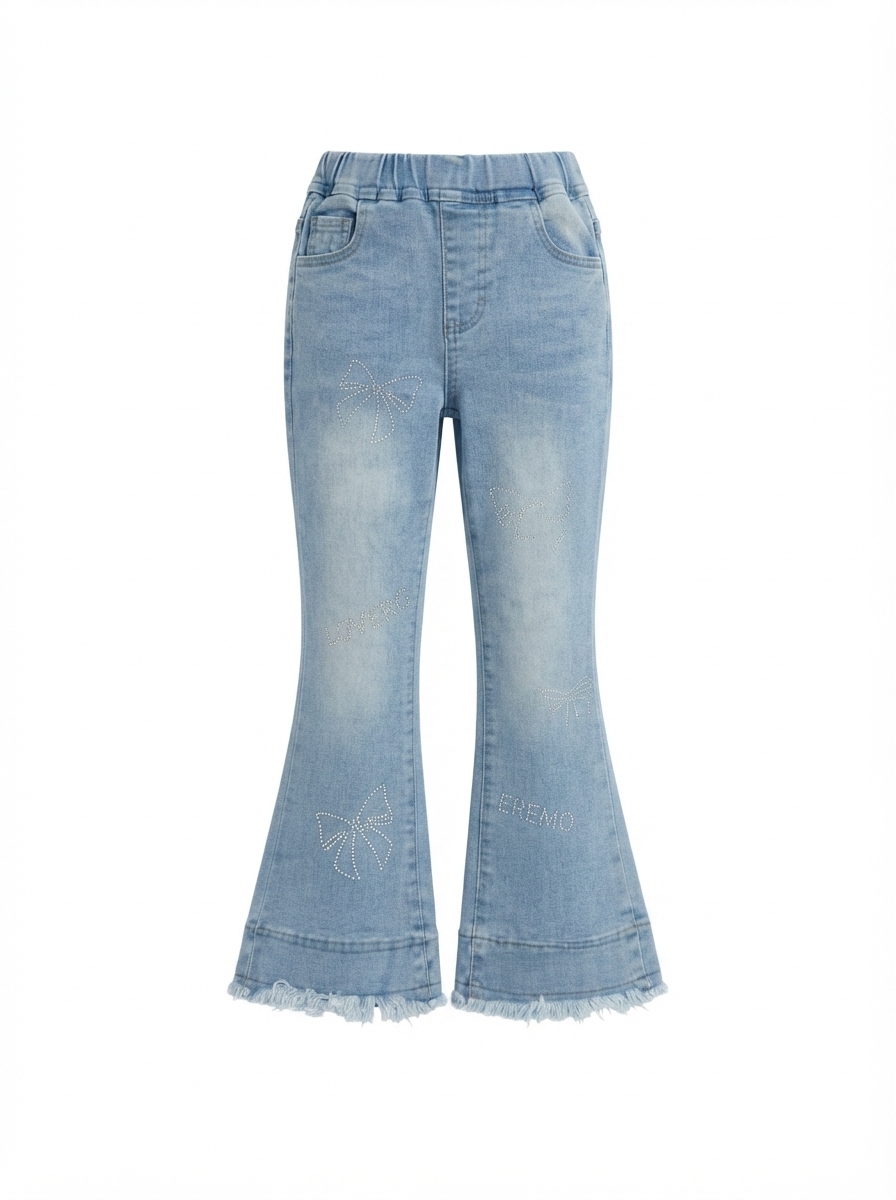 Pants Girl Denim Modern Style