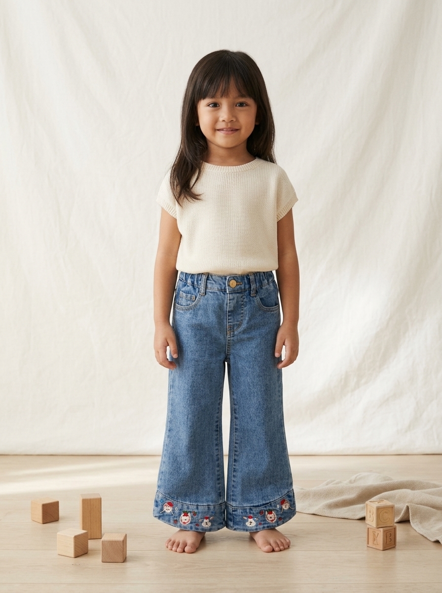 Pants Girl Fluffy Bunny Voyage