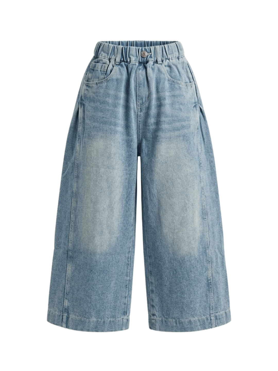 Pants Girl Nineties Wide Leg