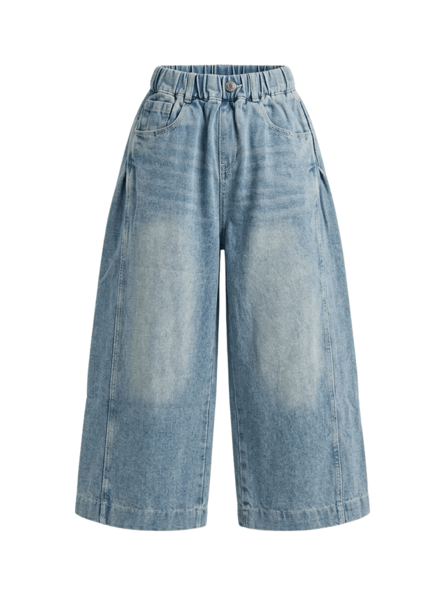 Pants Girl Nineties Wide Leg