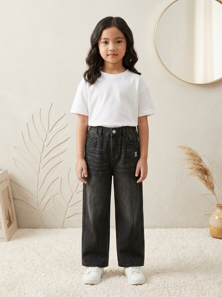 Pants Girl Oasis Little Denim - Foto 1