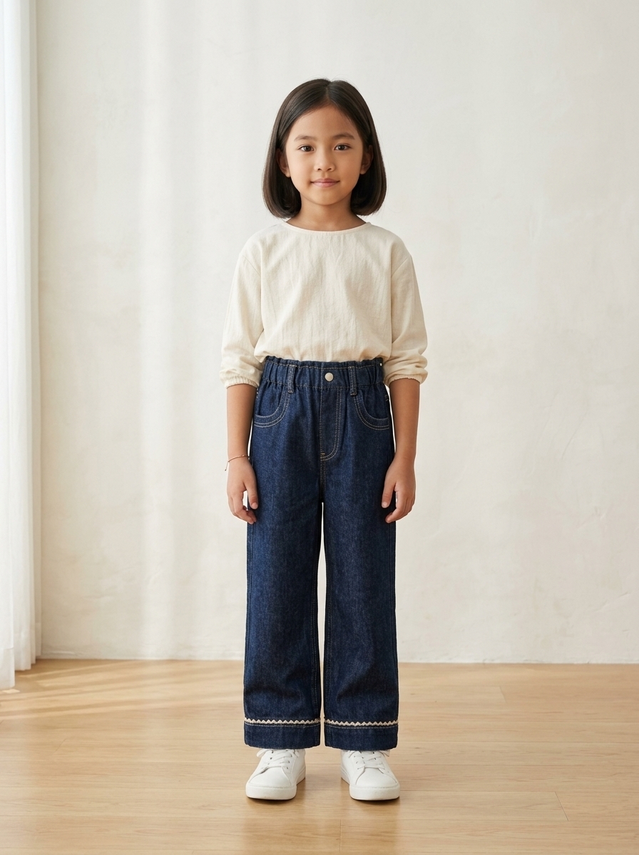 Pants Girl Royal Vogue Kids