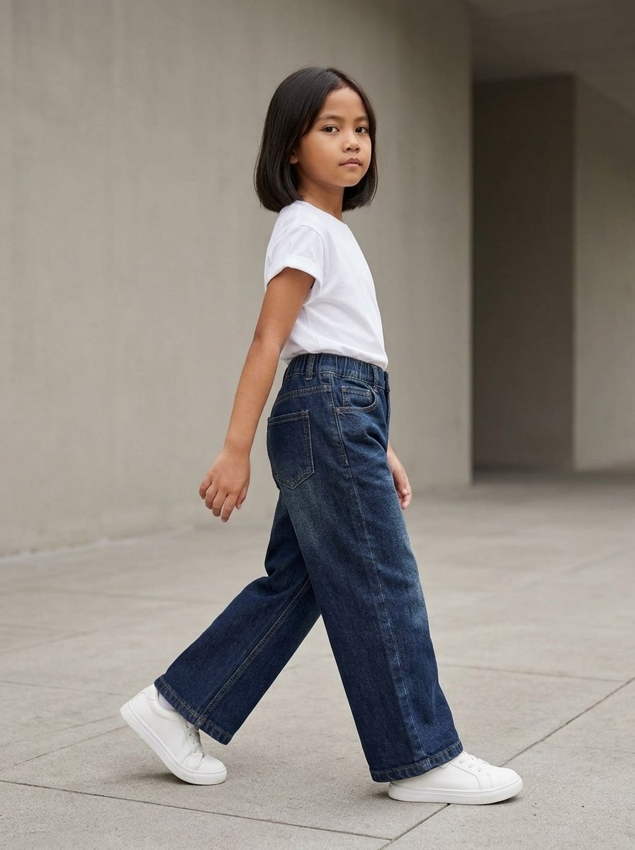 Pants Girls Badass Honey Denim - Foto 4