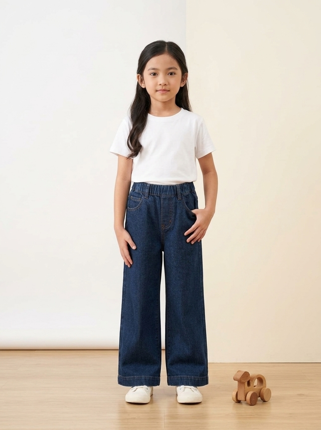 Pants Girls Bubblegum Denim — tampilan lain