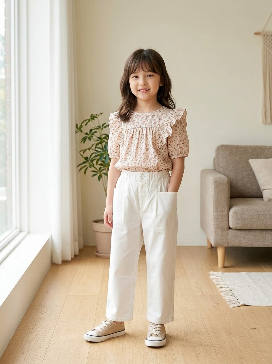 PANTS GIRLS CLOVER HAZE
