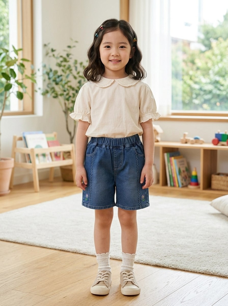 PANTS GIRLS DOLLY DUSK HOTPANTS JEANS