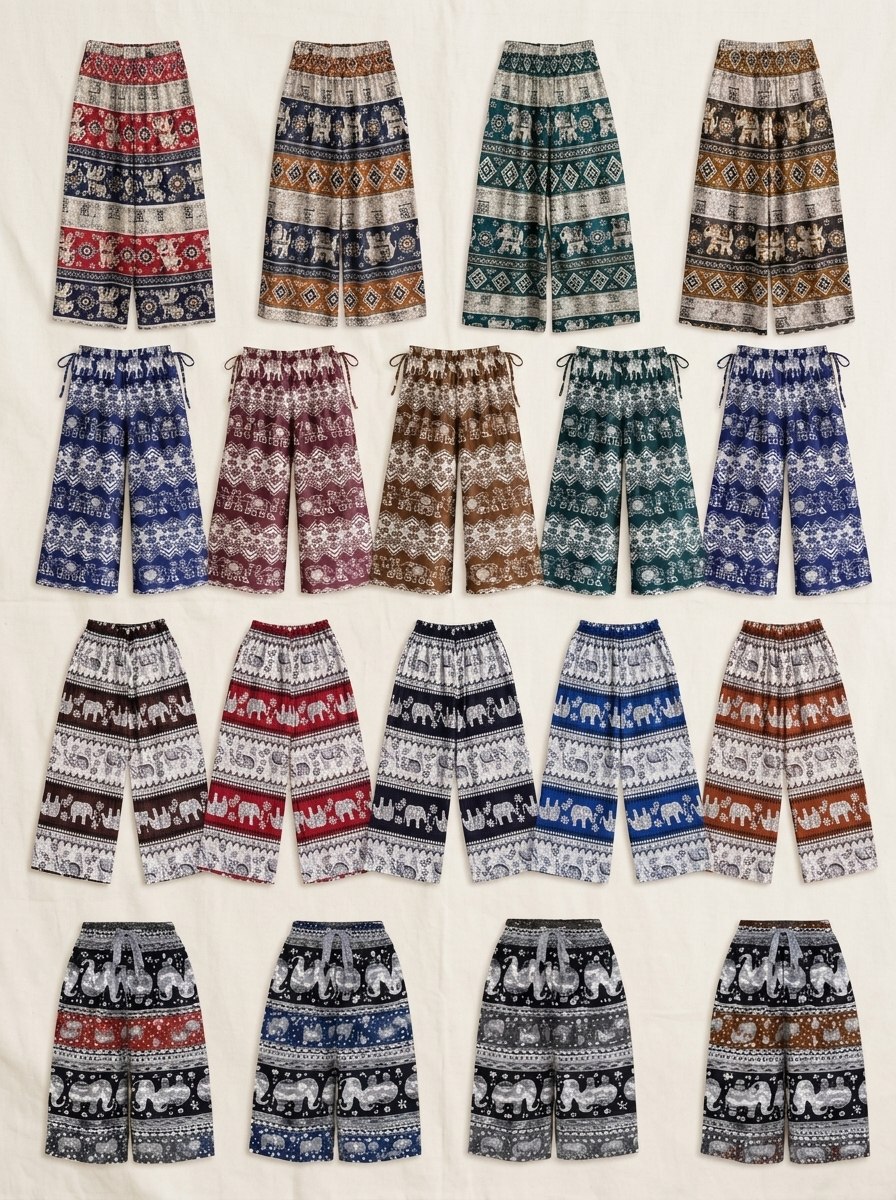 PANTS GIRLS ETHNIC MEADOW - Foto 1