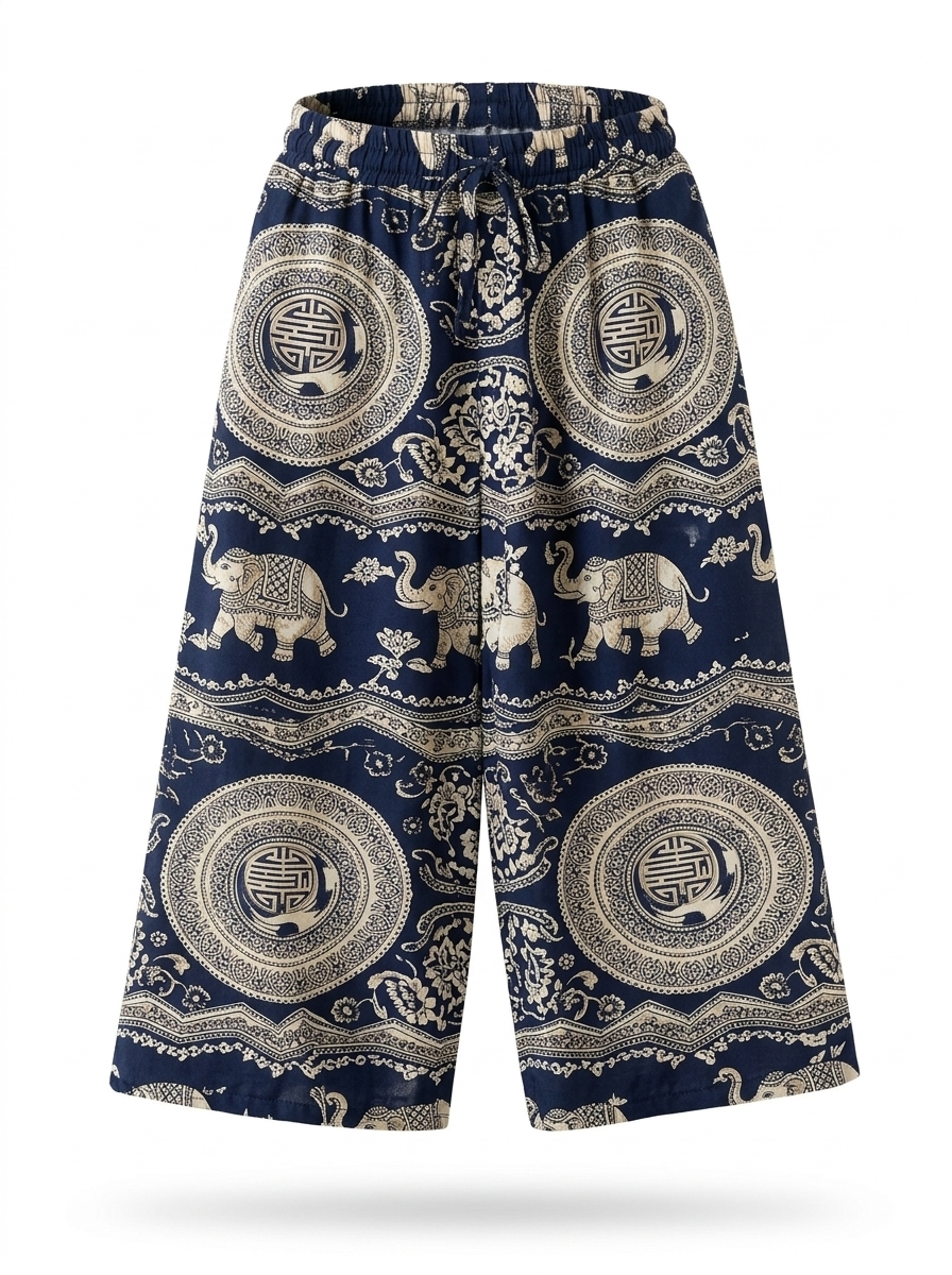 PANTS GIRLS ETHNIC MEADOW