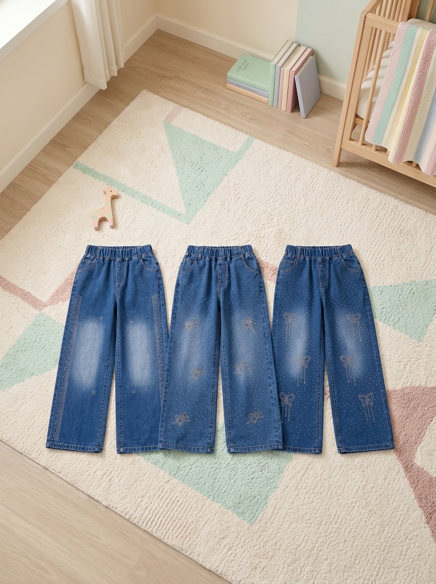 Pants Girls Fawn Scuff