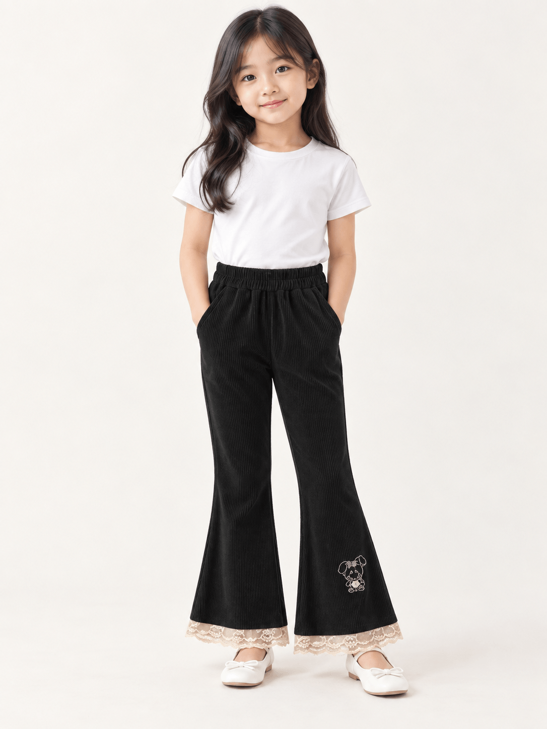 pants girls fawn stride