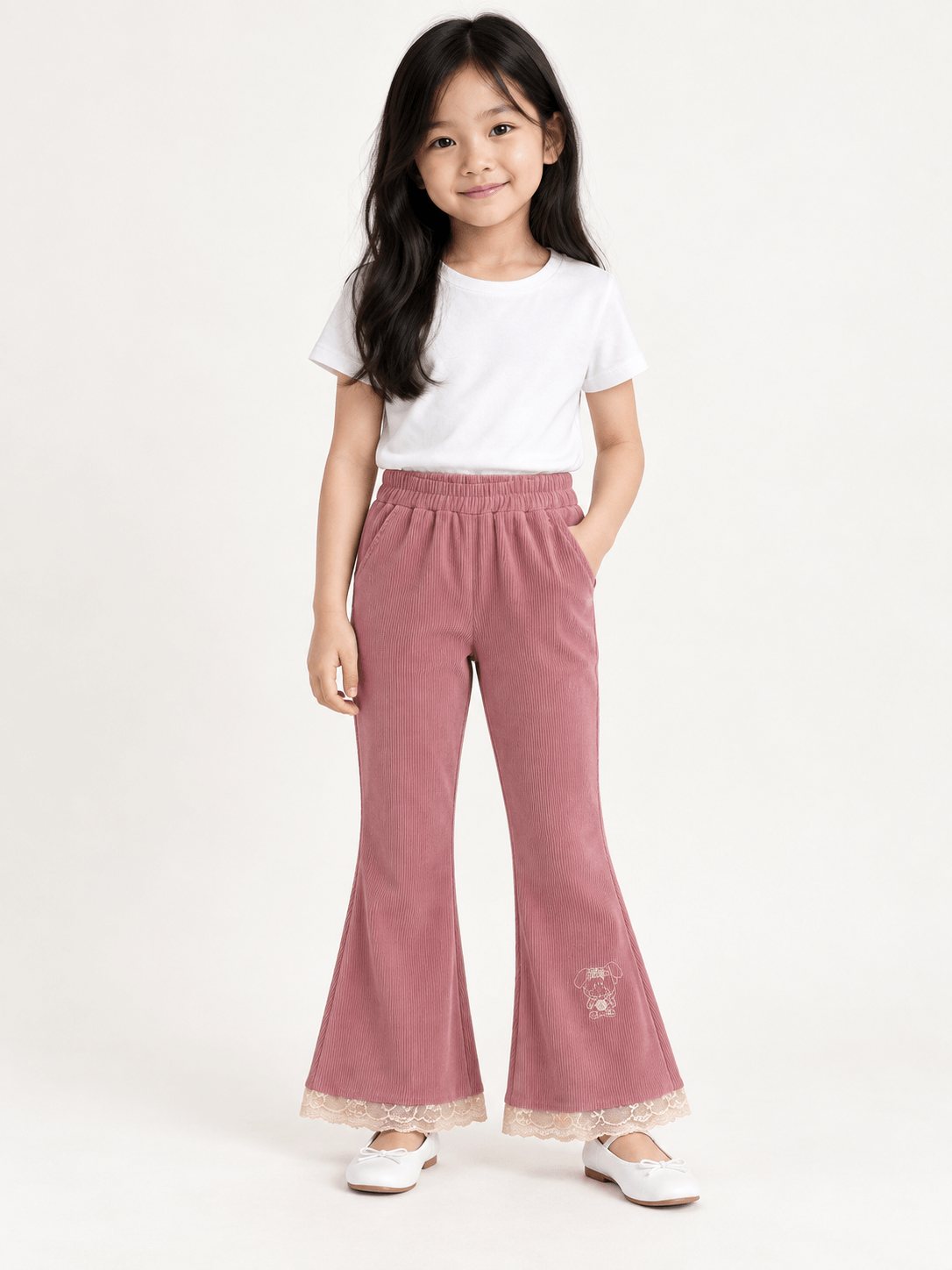 pants girls fawn stride