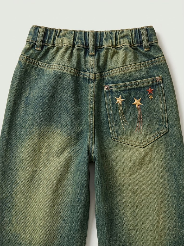 Pants Girls Fierce Doll Denim - Foto 7