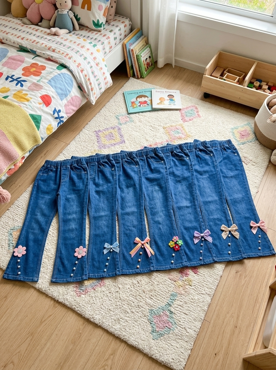 PANTS GIRLS JEANNY LINE