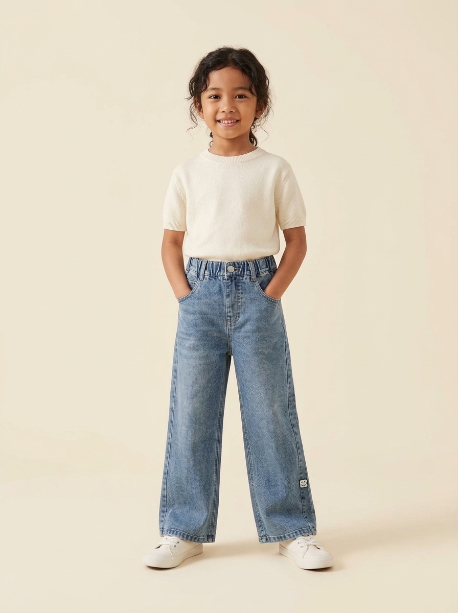 Pants Girls Little Rockstar Denim