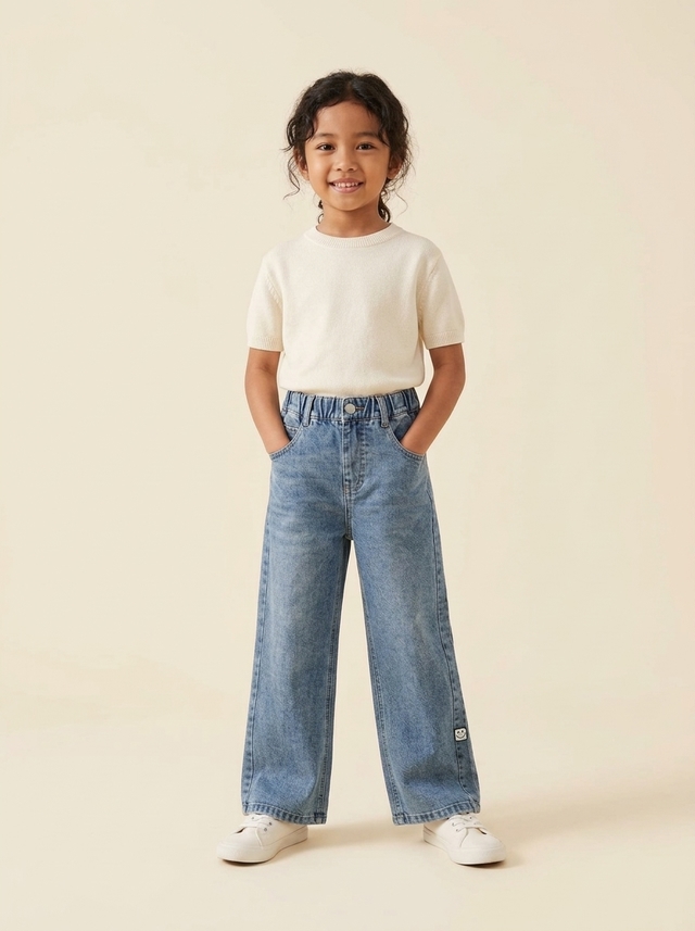 Pants Girls Little Rockstar Denim — tampilan lain