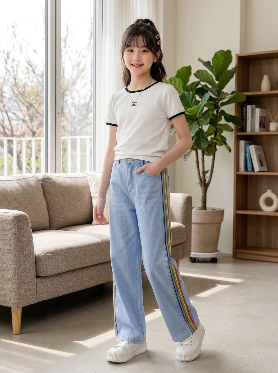 PANTS GIRLS LOVIE LANE SOFT JEANS