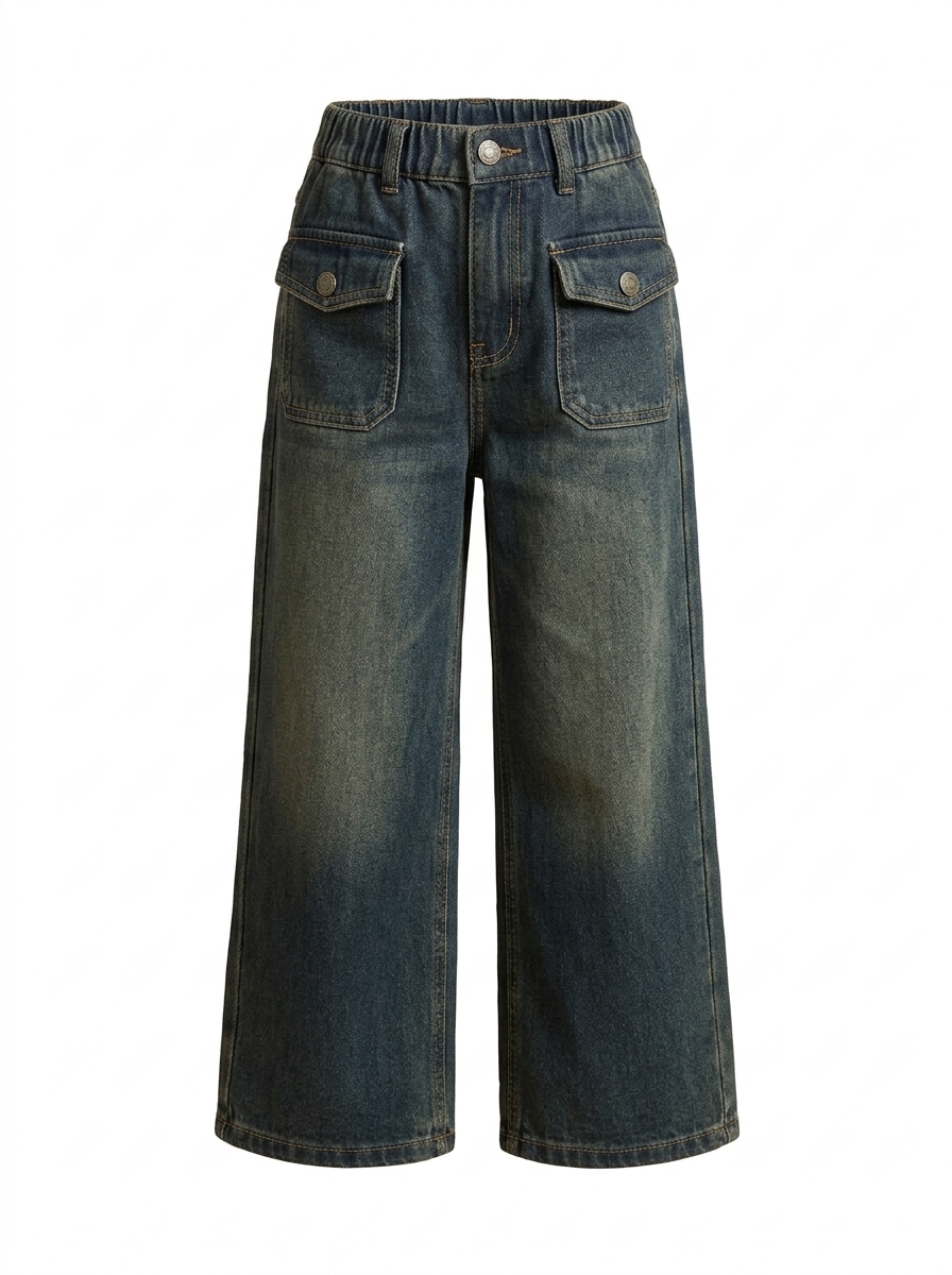 Pants Girls Wicked Doll Denim