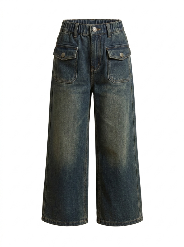 Pants Girls Wicked Doll Denim