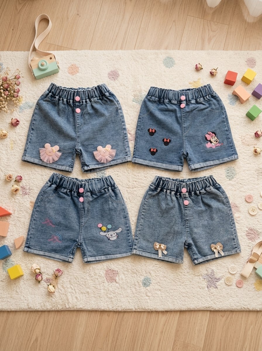 PANTS GIRLS YUMI DASH HOTPANTS JEANS - Foto 3