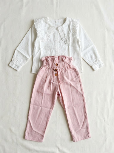 Set Girls Docer Pink
