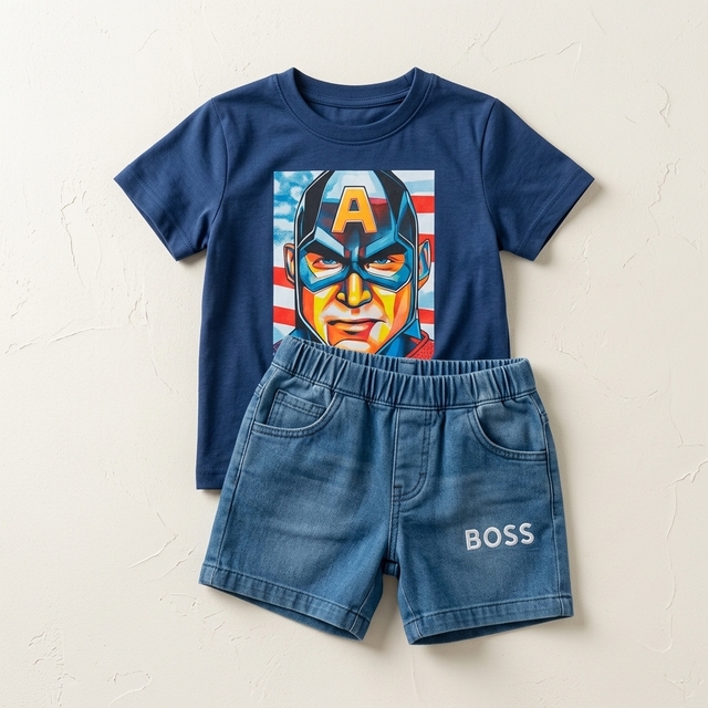 Set Boys Captain America Mask Assemble โ tampilan lain