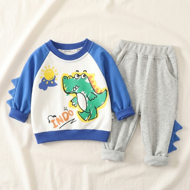 Set Boys Coloring Dino Walking Around โ tampilan lain