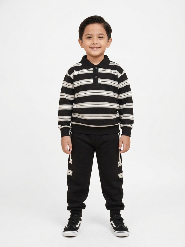 Set Boys Col Stripe Swagger โ tampilan lain