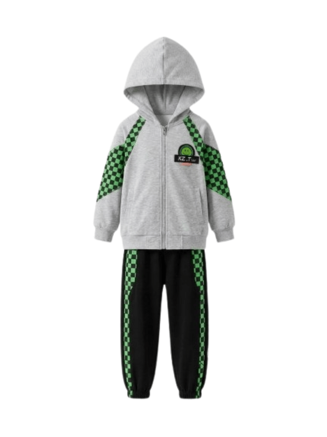 Set Boys Fuller Plaid Garren Suit