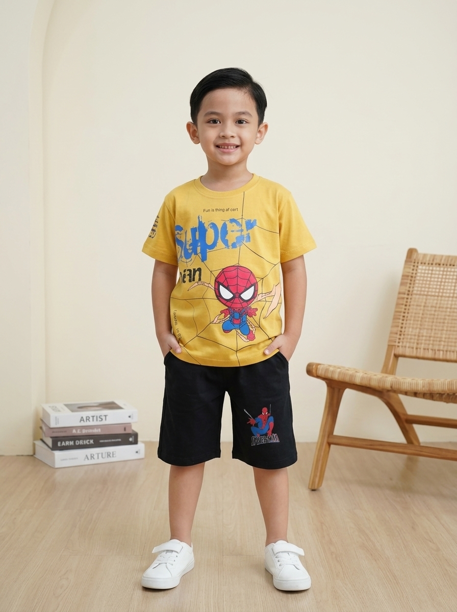 Set Boys Man Super Spider