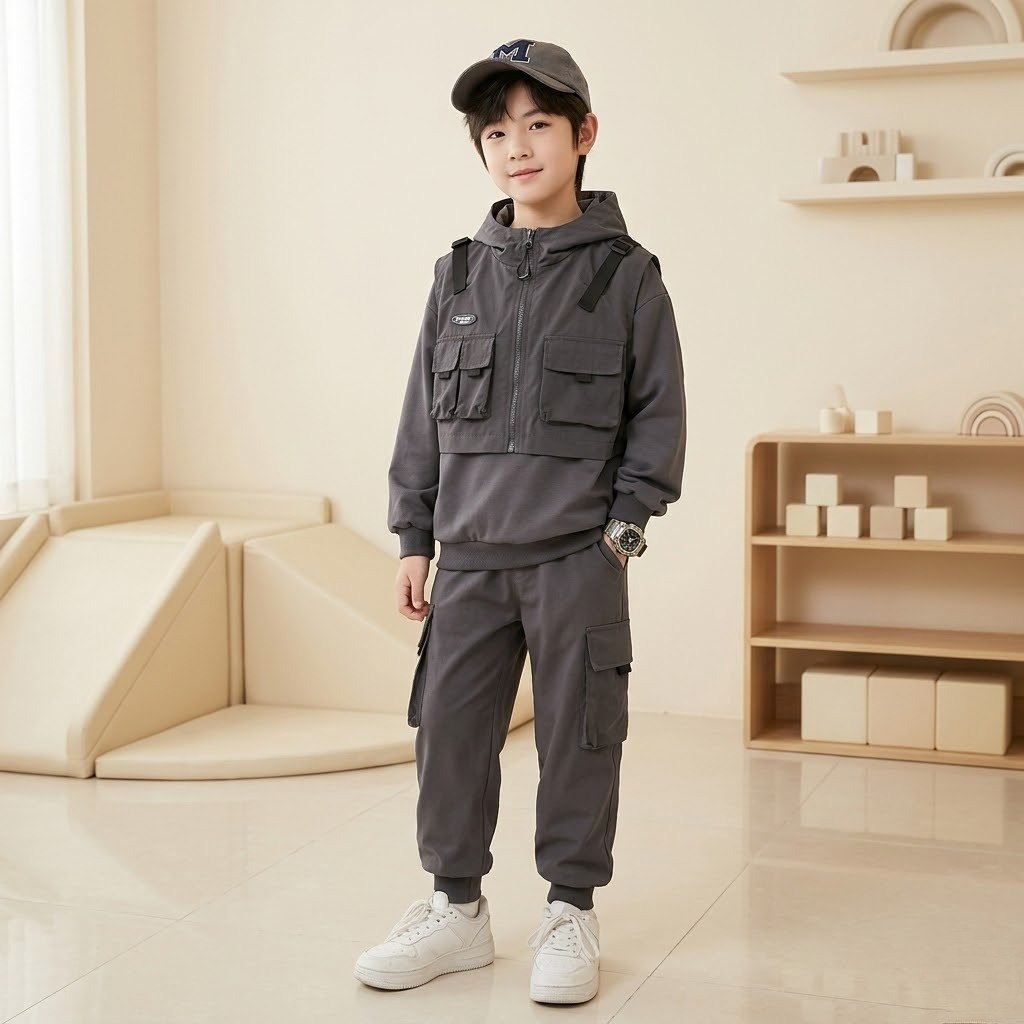Set Boy Vector Stealth Suit — tampilan lain
