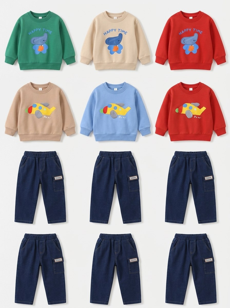 SET BOYS PIXIE PLEATS
