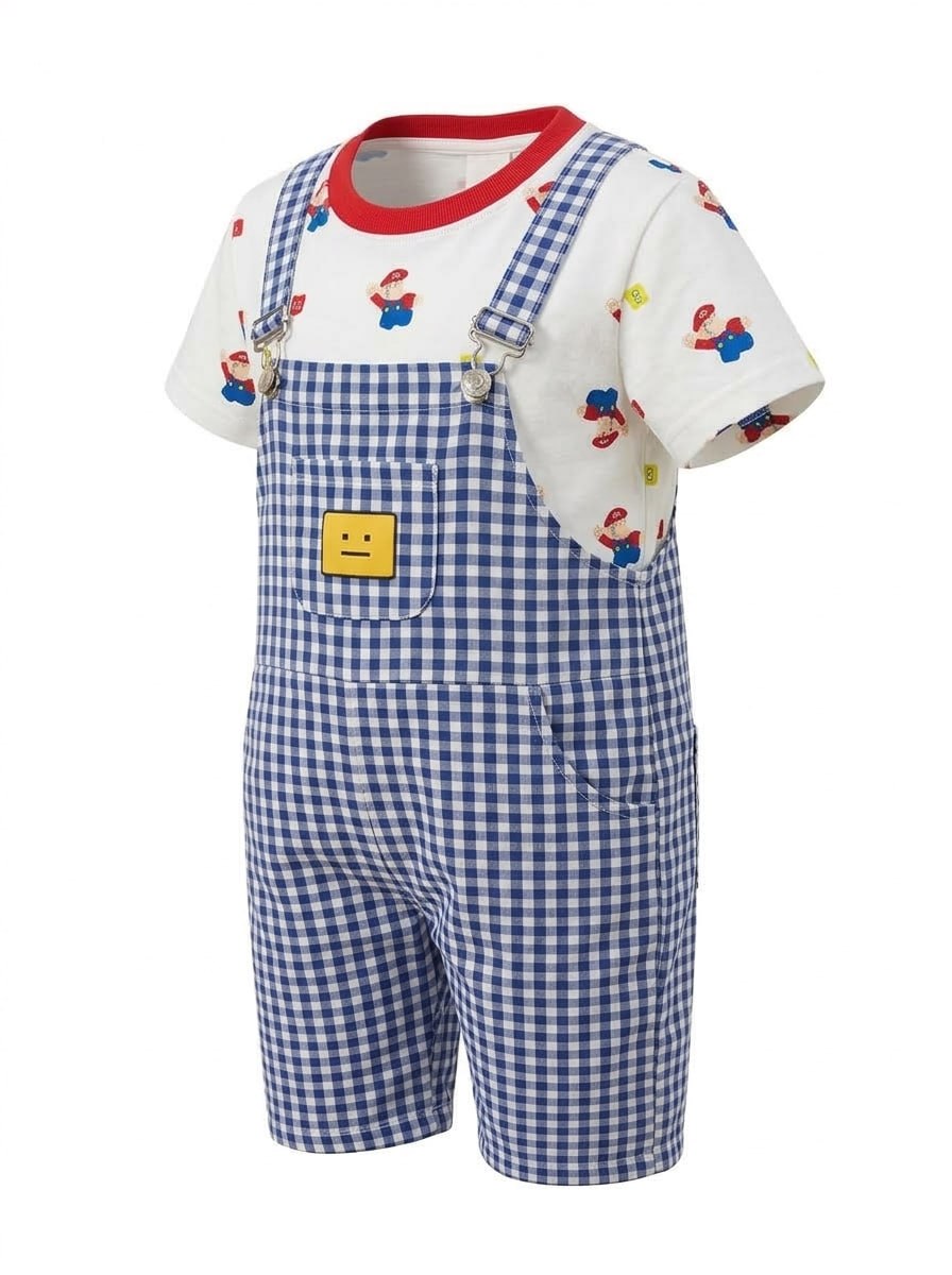 Setelan Anak Tartan Robbots — tampilan lain