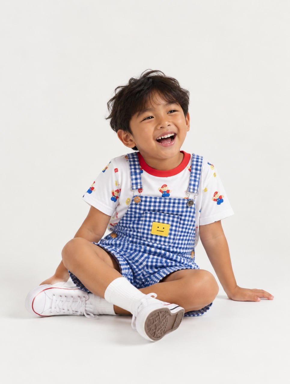 Setelan Anak Tartan Robbots - Foto 3