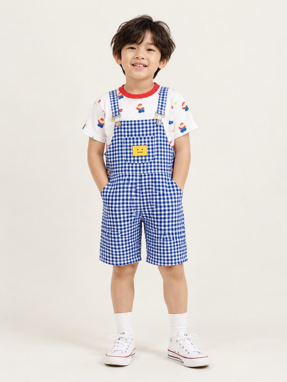 Setelan Anak Tartan Robbots - Foto 5