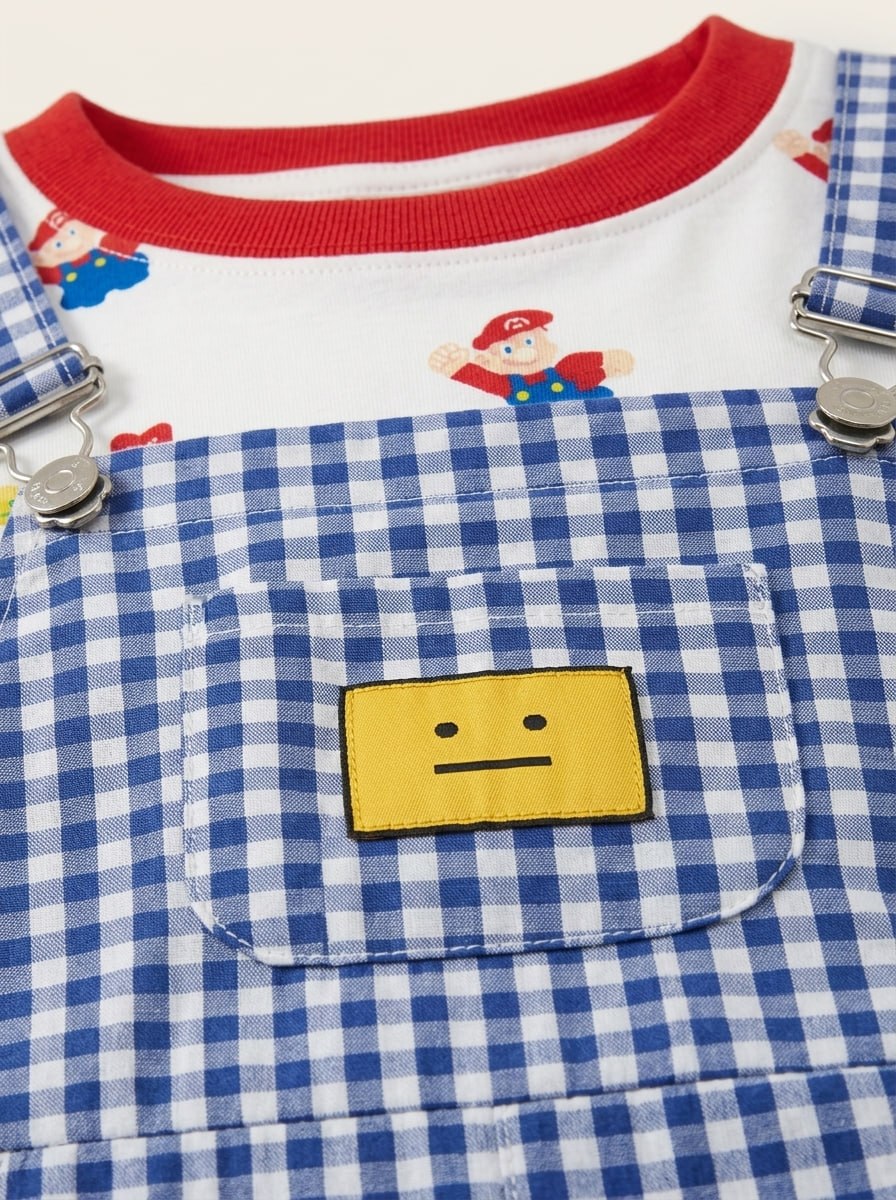 Setelan Anak Tartan Robbots